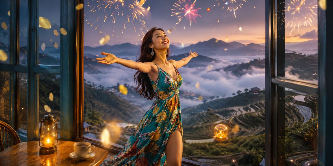 Người chơi tại Sa Pa theo dõi kết quả cá cược bóng rổ và uống cà phê buổi chiều